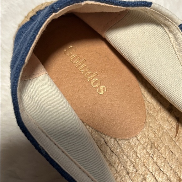 Soludos Dark Blue Espadrilles - Picture 4 of 7